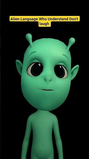 Alien Language Who Understand Don’t Laugh 👽😂 #shorts #funny #alien