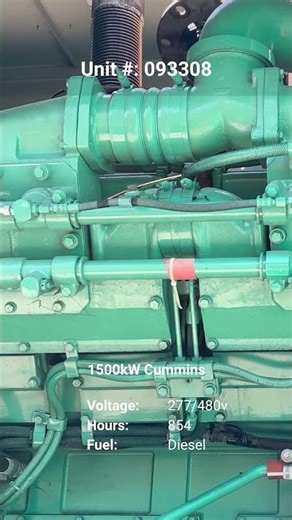 1500kW Cummins Diesel Generator | Load Bank Test | Generator Source