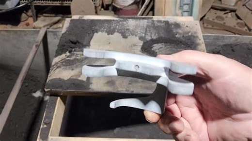 From start to rough grind operation, this casting is one of several going on for a customer that sells vintage gas pump restoration kits.# | Windy Hill Foundry LLC