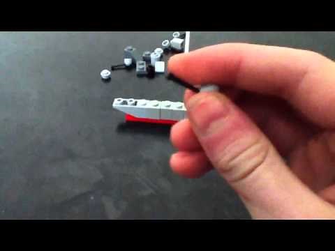 How to make a Lego battleship