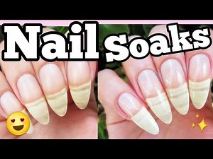 Long Nails FAST With DIY Nail Soaks!✅ 4 Easy Recipe!🥣