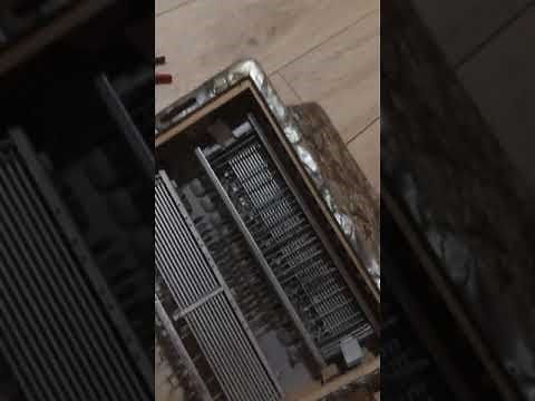 Accordion Weltmeister How to Repair bass buttons went inside