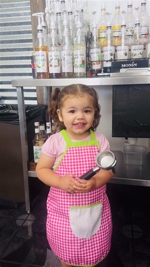 Old West Java | Coffee Shop on Instagram: "Turns out the barista was 2 years old ☕👧💕#yumaaz #yumacoffee #2yearoldbarista #yumasmallbusiness #yumacoffeeshop#coffeetrend #babybarista"