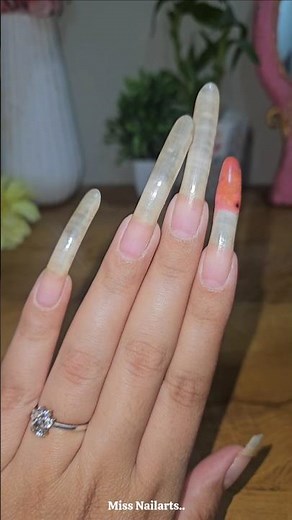 Cutting my Long Nails✨️Miss Nailarts🌸