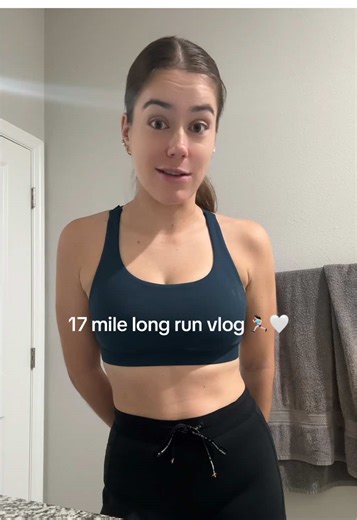 Long run vlog! 🤗 @Strava @Garmin Connects @Honey Stinger @GU Energy Labs @lululemon @Bandit @Brooks Running @Shokz Sports @Alani Nutrition @Premier Protein #longrun #runner #runtok #marathon #fypシ゚viral