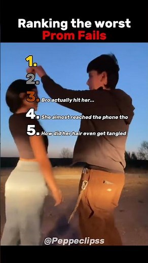 Ranking the worst prom fails