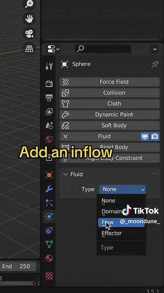 How to make fluid simulations in blender 3D tutorial #3dmodeling #blender3d #fluidsimulation #blendertutorial #render #3danimation @Stella Stow