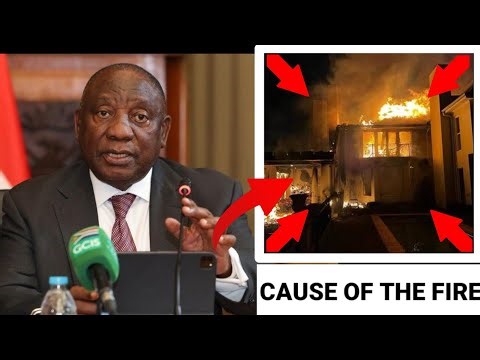 BREAKING: Fire Scare Erupts at Ramaphosa’s Home — What Really Happened Behind Closed Gates