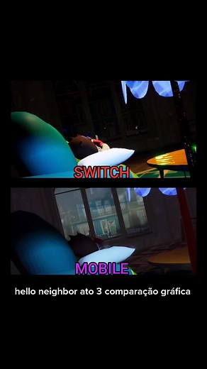 Graphics Comparison: SWITCH vs MOBILE | Hello Neighbor