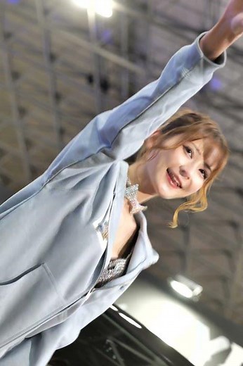 佐々木希似のレースクイーンを最終日にローアングル撮影に成功！ 座りポージングも美しい！ 超かわいい児玉彩音さんの特集！ Short Ver Part6 東京オートサロン