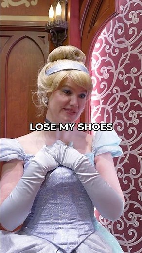 Cinderella UNVEILS Her Stunning NEW Shoes at Disneyland! #disneyland #cinderella #disneyprincess