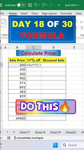 How to Calculate Discount Price in Excel | Quick & Easy Tutorial