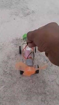 How to make a Propeller Powered Car using Bottle #viralvideo #shortvideo