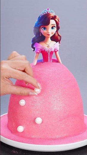 The Prettiest Princess Glitter Cake! 😍👑