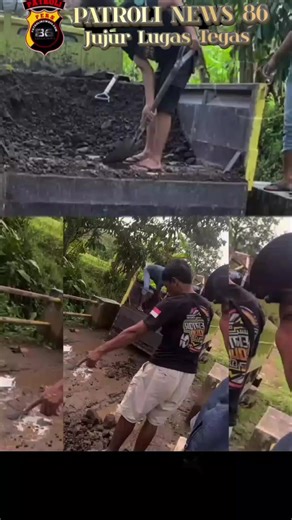 Jalan Rusak Diperbaiki Swadaya, Pemerintah Desa Ke Mana?#komentator #fypシ゚viral @DediMulyadi #jalanrusak