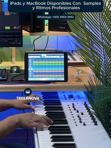 iPads Con sonidos Y Ritmos Profesionales Disponibles Reserva La Tuya Al 502 4953-3952 Tambien Ofrecemos Samples Para Telefono iphone o iPad En El Combo Completo le incluye las aplicacion de los samples Y La Asesoria De Toda Las Instalaciones El Combo Completo Le Trae Samples Como ✅ Yamaha PSR 550 ✅ Korg Triton Studio ✅ Korg N364 ✅ Korg 01W ✅ Korg M1 ✅ Korg D50 ✅Korg Pa 1000 ✅Korg Pa 700 ✅Pianos para centro, pianos de adoración y Worship Pads. ✅Instrumentos Reales ✅Sonidos de Jacobo Reynoso, ✅Ban