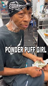 Here’s the POWDER PUFF GIRL….Juicy 🤦🏾‍♀️ I haven’t seen powder up on peoples neck like this since the late 80s growing up in the projects. Lawd help her! | Her Design Studio is Tarshan King