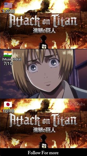 Who Captured Eren’s Pure Hatred Best? 💔 | AOT Dub Comparison