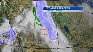 1.1K views · 11 shares | A low pressure system is tracking in towards Saskatchewan through the overnight and into Friday. It could be bringing widespread periods of a rain/snow mix, along with the potential for freezing rain. | CTV Regina | Facebook