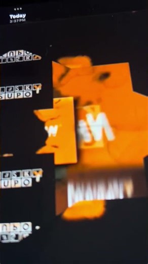A clip from Nickelodeon csupo effects