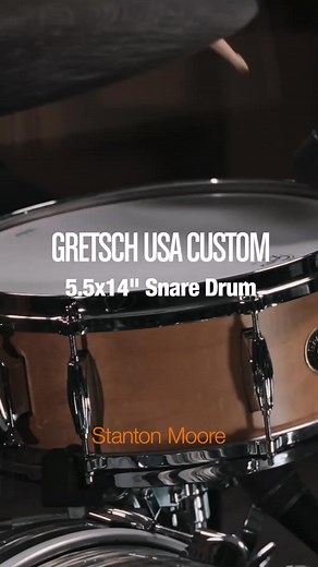 Gretsch USA Custom (originally introduced as the Round Badge series in the mid-1950’s) are considered one of the staples in the drum community and have been for almost 70 years. All the Gretsch legends of yesterday proudly played them and many artists like Stanton continue to carry the torch of that Great Gretsch Sound. These snare drums are just that…. Custom. You choose your size, hardware options, and finish and we’ll do the rest. With build options so extensive, the hardest part in choosing 