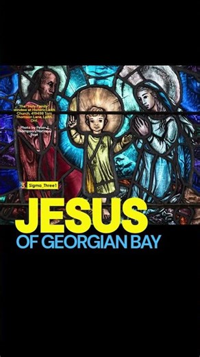 Jesus of Georgian Bay: Stained Glass Window Honours Holy Family and Tom Thomson