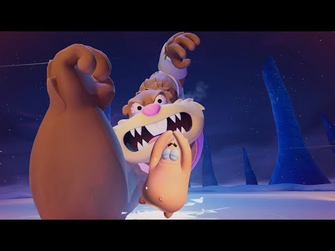 PATRICK CLAPS HIBERNATION SANDY'S CHEEKS