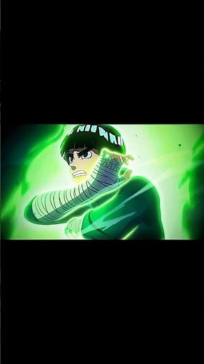 Rock Lee Training and Epic Fight | Power of Youth Unleashed! 🔥 #naruto #rocklee #animefight