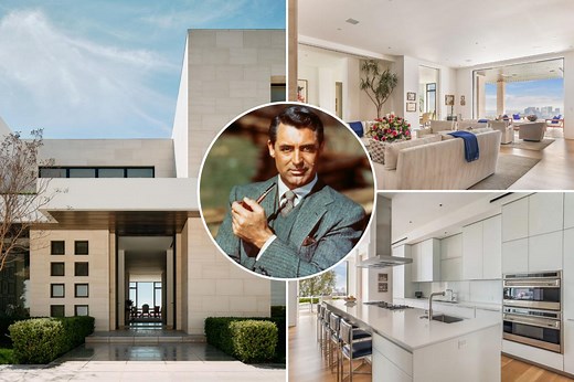 Cary Grant’s widow has listed the estate they shared for $77.5M — featuring a complete overhaul