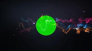 Download Seamless loop animation, green screen background. for free