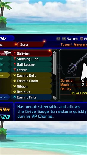 Fourth BEST looking Keyblade EVER #review #anime #games #gaming #kingdomhearts #ranking #tierlist