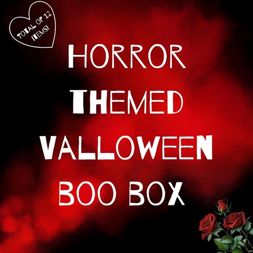 Horror Valentine's Day Mystery Boo Box | Spooky Gift Set | Boo Basket - Etsy