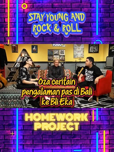 Oza cerita pengalaman di bali ke bli eka #rockaroma #podcast #ekarock #bali #shorts @TikTok Promosi Indonesia