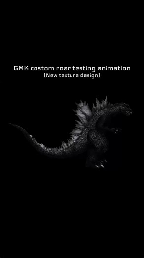 I like how gmk came out, but it looks too bland||#gmk #godzilla #animation #gojira