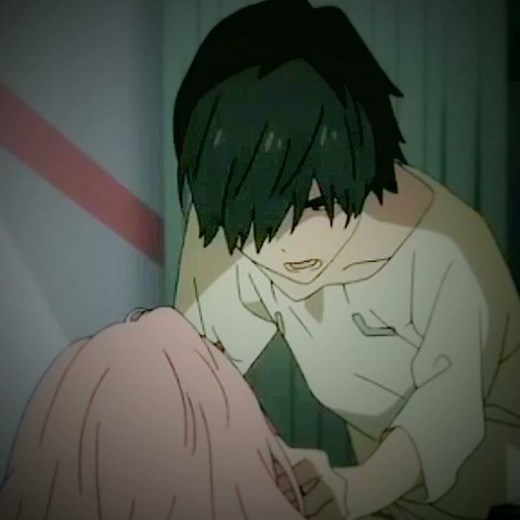 sad moment Hiro and Zero Two🤧 darling in the franxx