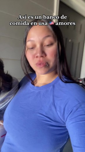 Así es un banco de comida en usa 🇺🇸 amores