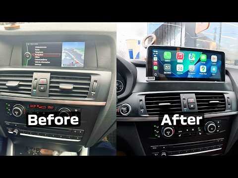 BMW X3 F25 Nav Upgrade - carABC 10.25" CarPlay Touchscreen Review