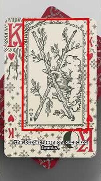 Designing Medieval Playing Cards 13 - the card backs ♥️♥️ #adobeillustrator #playingcards #medieval