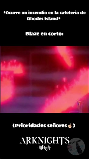 Frases de Blaze cuando está ebria | Arknights español