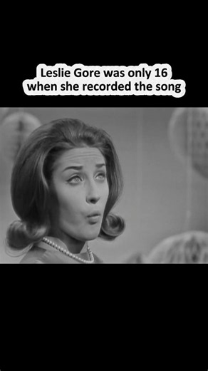 Leslie Gore was only 16 when she recorded the song #LeslieGore #ItsMyParty #60s #60smusic