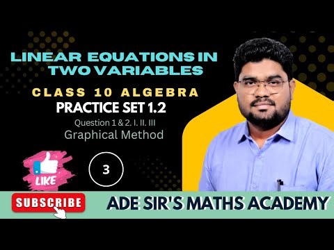 Linear Equations in Two Variables | Std 10 Maths Part 1 | Easy Explanation in Marathi