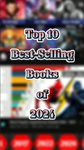 Top 10 Best-Selling Books of 2024! #Top10 #BestSellers #MustRead #Books #Best #ReadingList