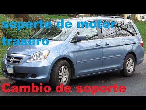 Rear Engine Mount Replacement on a Honda Odyssey - Motor Mount Replacement