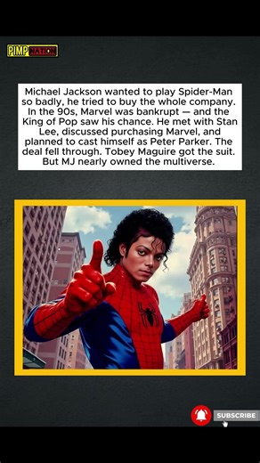 Michael Jackson Wanted to Buy Marvel Just to Play Spider-Man (Stan Lee Confirmed) 🕸️