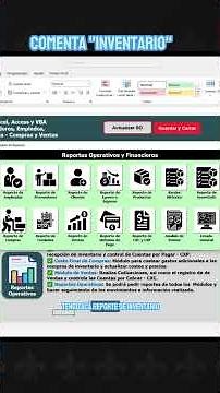 Como ver el Reporte de Inventario y controlar entradas y salidas