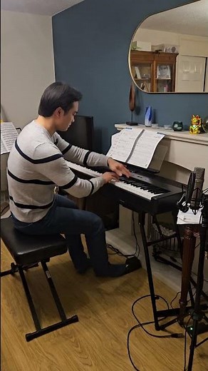 E Minor Arpeggio Study - 6 months progress beginner #piano learner