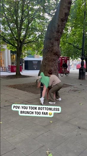 POV: You took bottomless brunch too far 🤣 (🎥: Contentbible)