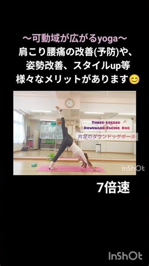 可動域広がるyoga