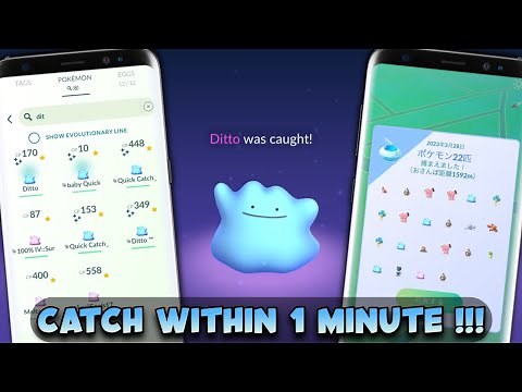 Catch Shiny DITTO in Pokemon Go | Easiest way to find a ditto | How to get shiny ditto pokemon go