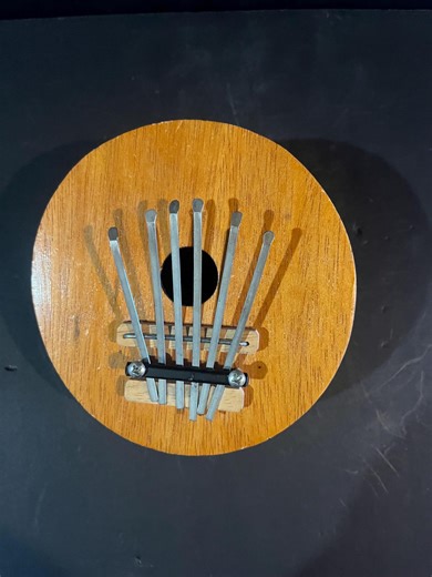 Vintage Wooden Kalimba Thumb Piano – 6 Key African Mbira Folk Instrument - Etsy